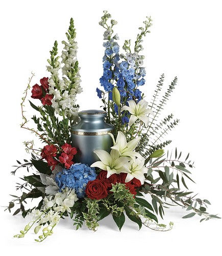 Reflections Of Honor Cremation Tribute from Rees Flowers & Gifts in Gahanna, OH
